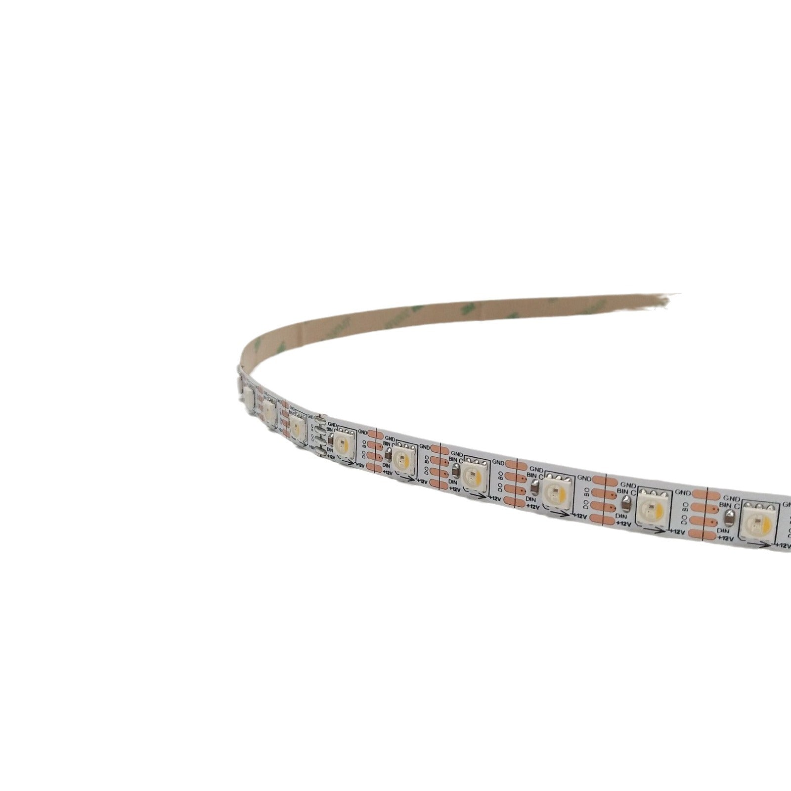 DC12V WS2815 RGBWIC LED Strip Light - 10mm PCB | RGBWW(RGB+3000K) | 4-In-1 SMD5050 Individually Addressable | Breakpoint Resume | 30/60/96 LEDs/M | White PCB | IP00 / IP65 / IP67 | for Party, Decoration, Home DIY Lighting Projects | 5/50M