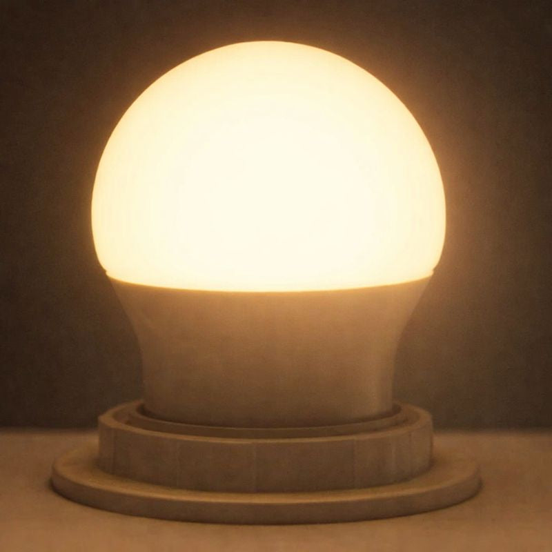 6 Pack 9Watt 750LM G60 LED Bulb Light (60W Equivalent) E27 Screw Base 100-240V AC Non-dimmable 60mm White Light LED Globe