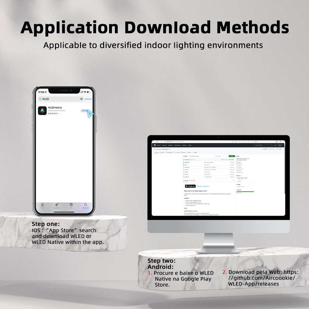 ESP32 WLED IP65 Waterproof Addressable LED Strip Controller | 5V/12V/24V | Single 15A / Dual 20A Output | Music Mic | Home Assistant & Alexa Compatible