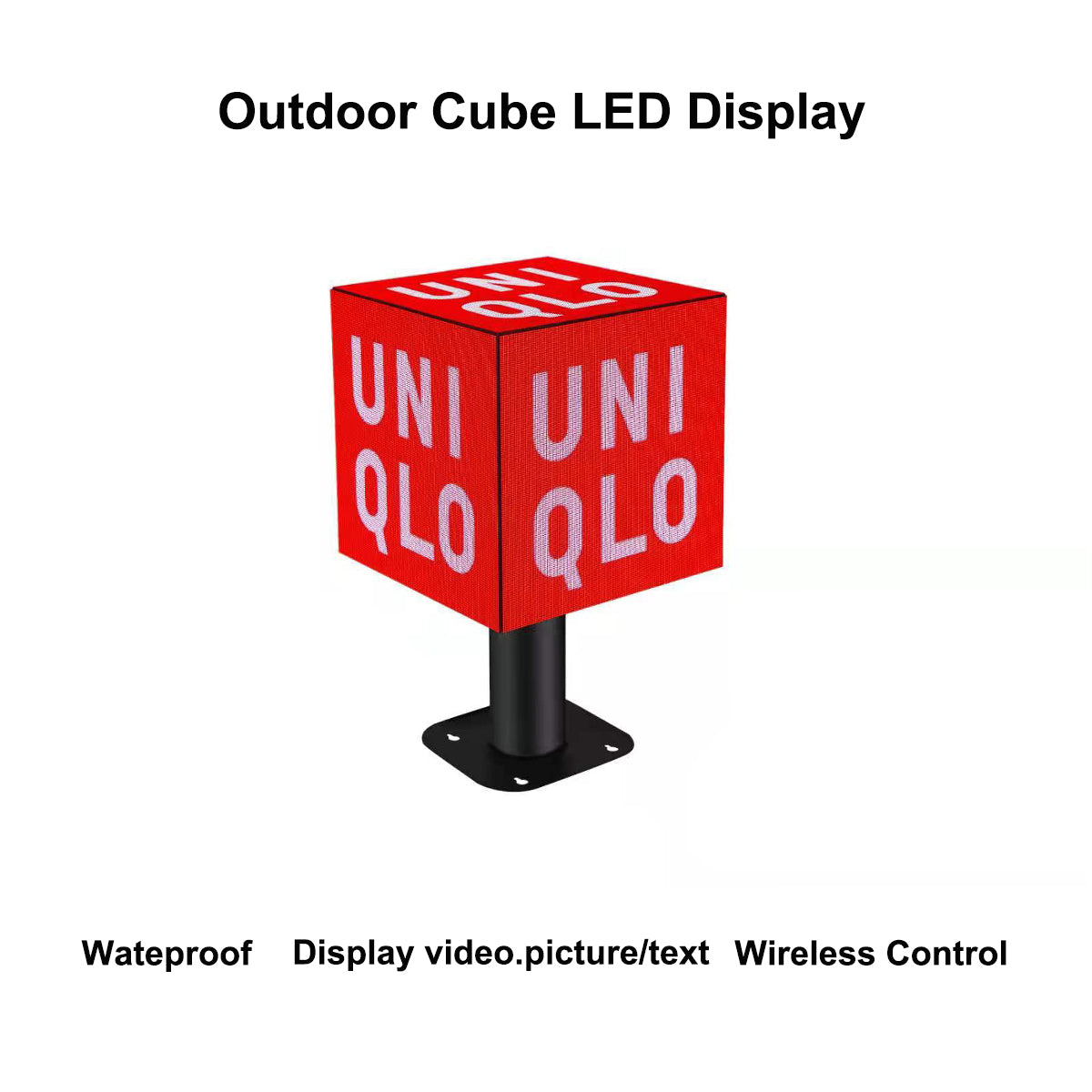 Customized Magic Cubic LED Display – Design Your Own LED Cube (Any Size, Pixel Pitch & Face Count) | Get a Quot Now