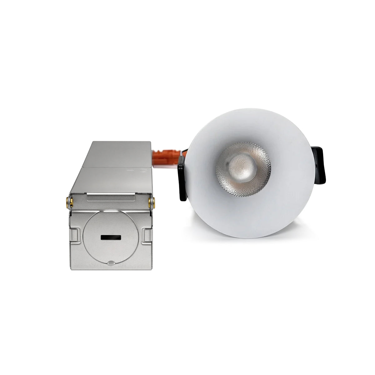 PRO-1B Series Deep Anti-Glare Full Spectrum LED Downlight | 90–140V | 4/12 Pack | 7W / 9W / 12W | 5CCT Adjustable | 24° Beam | White Housing | CRI>97 | Commercial Ceiling Recessed Light