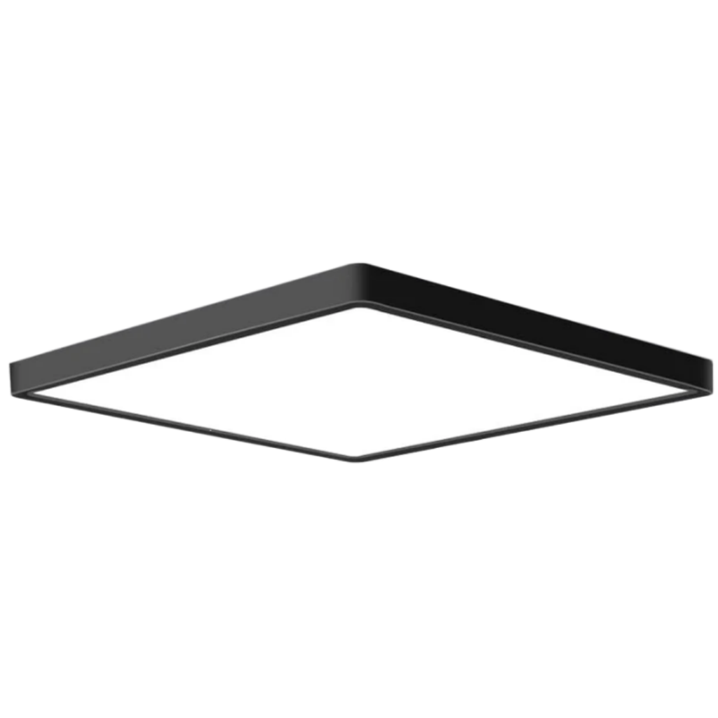 12.0 Inch Square LED Ceiling Light – 24W – Black – 3000K / 4500K / 5000K / 6500K – Flush Mount Ceiling Light – Local Stock (US/UK/DE)