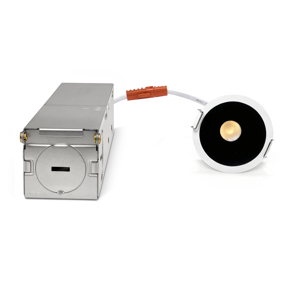 PRO-1C Series Deep Anti-Glare Full Spectrum LED Downlight | 90–140V | 4/12 Pack | 5W / 9W | 5CCT Adjustable | 24° Beam | White Housing | CRI>97 | Commercial Ceiling Recessed Light