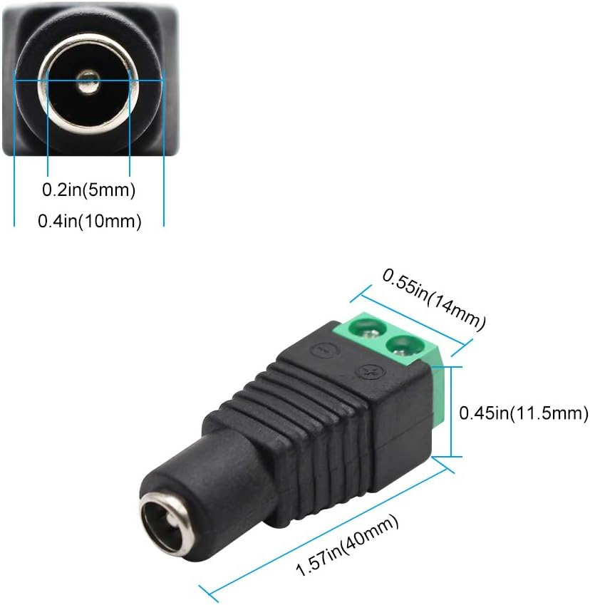 DC 12 V Desktop-Netzteiladapter 36 W–120 W, AC 100–240 V Eingang, Schalttransformator-Ladegerät mit US/UK-Stecker – für LED-Streifenlichter, CCTV, Pumpen und Elektronik