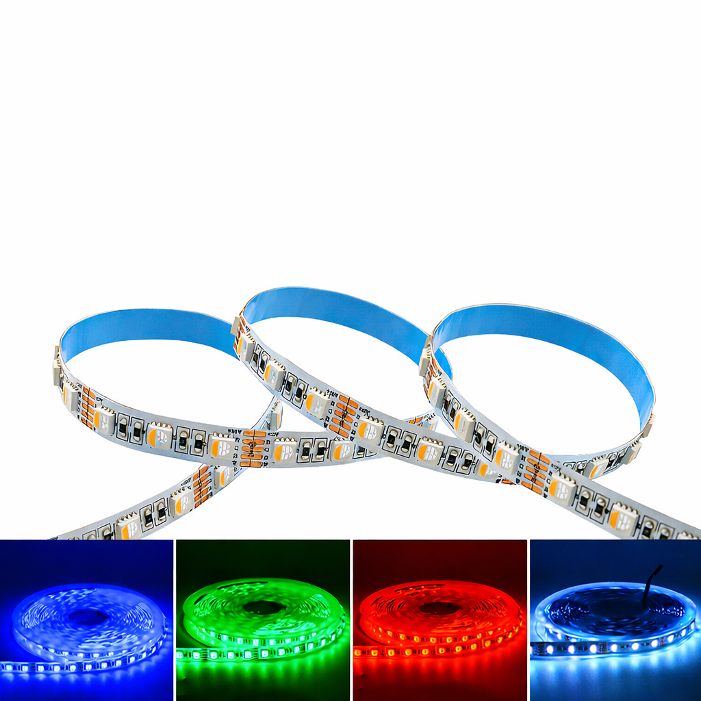 RGBW | RGBWW-LED-Streifen, 16,4 Fuß/5 m SMD5050-300 60 LEDs 19,2 W pro Meter 4-in-1-RGBW-LED-Streifenlichter