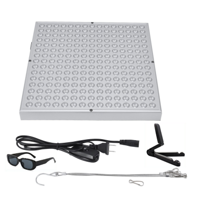 LED Red Light TherapyPanel -24W SMD2835 LED Panel Deep 660nm and Near-Infrared 850nm LED Light Combo for Skin Beauty, Pain Relief of Muscles and Joints Non-Transparent Cover