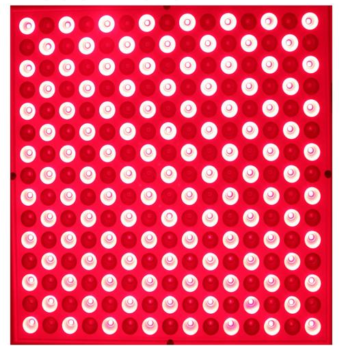 LED Red Light TherapyPanel -24W SMD2835 LED Panel Deep 660nm and Near-Infrared 850nm LED Light Combo for Skin Beauty, Pain Relief of Muscles and Joints Non-Transparent Cover