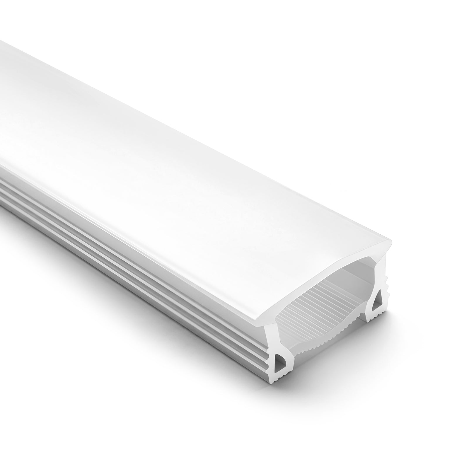 Boîtier pour néon – S2020 Noir | Système de canaux LED en silicone 20 x 20 mm | Étanchéité IP67 | Largeur du circuit imprimé 12 mm | 50 m | Stock local États-Unis/Royaume-Uni/Allemagne