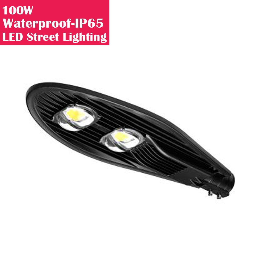 Lampadaire LED étanche IP65 100 W pour éclairage public LED, blanc pur 6 500 K