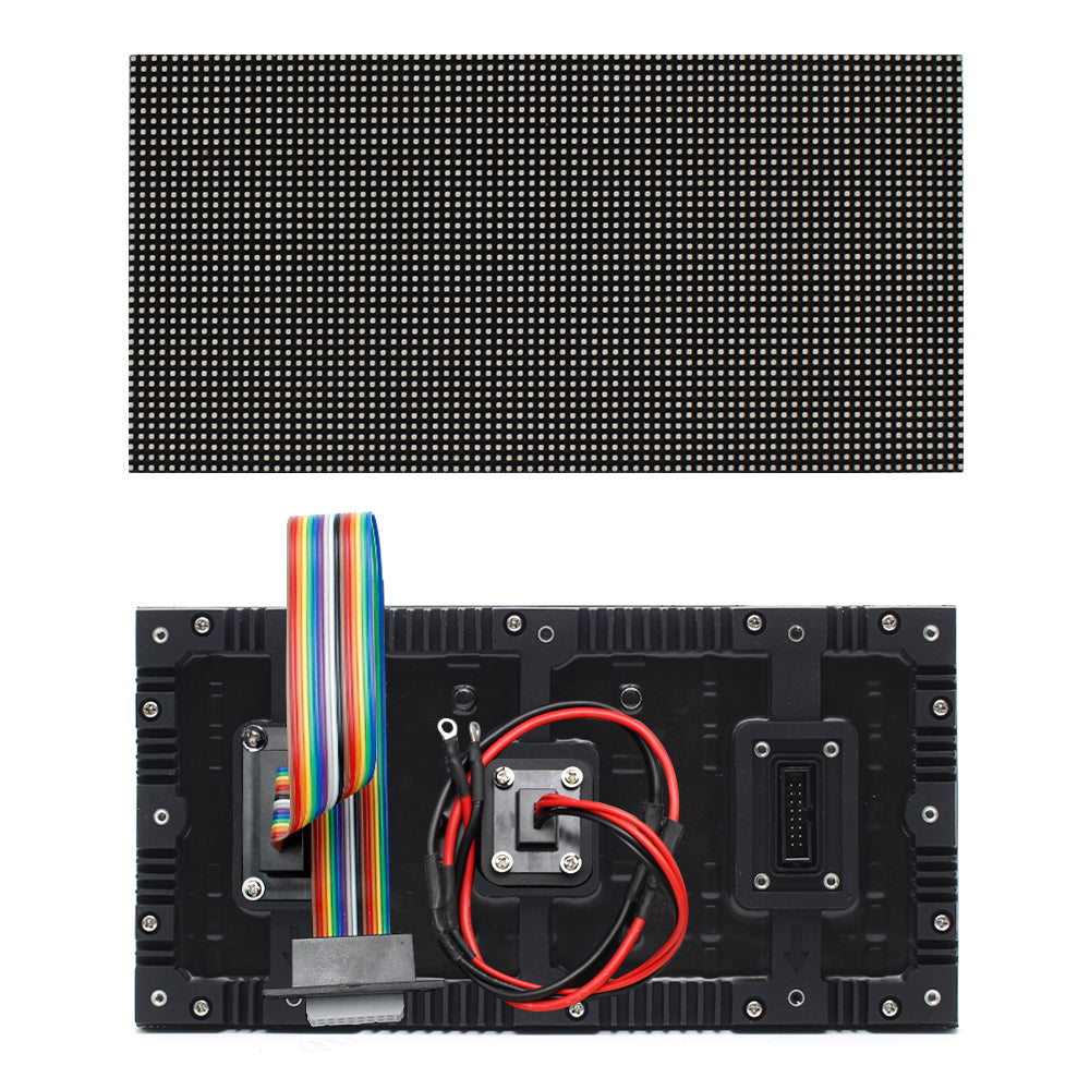 Flexibles LED-Modul für den Außenbereich der OF-2N-Serie – P3.2 | 256 × 128 mm Panel | Beidseitig wasserdicht nach IP65 | Wartung vorne und hinten | 4500 Nits | Nationstar LEDs