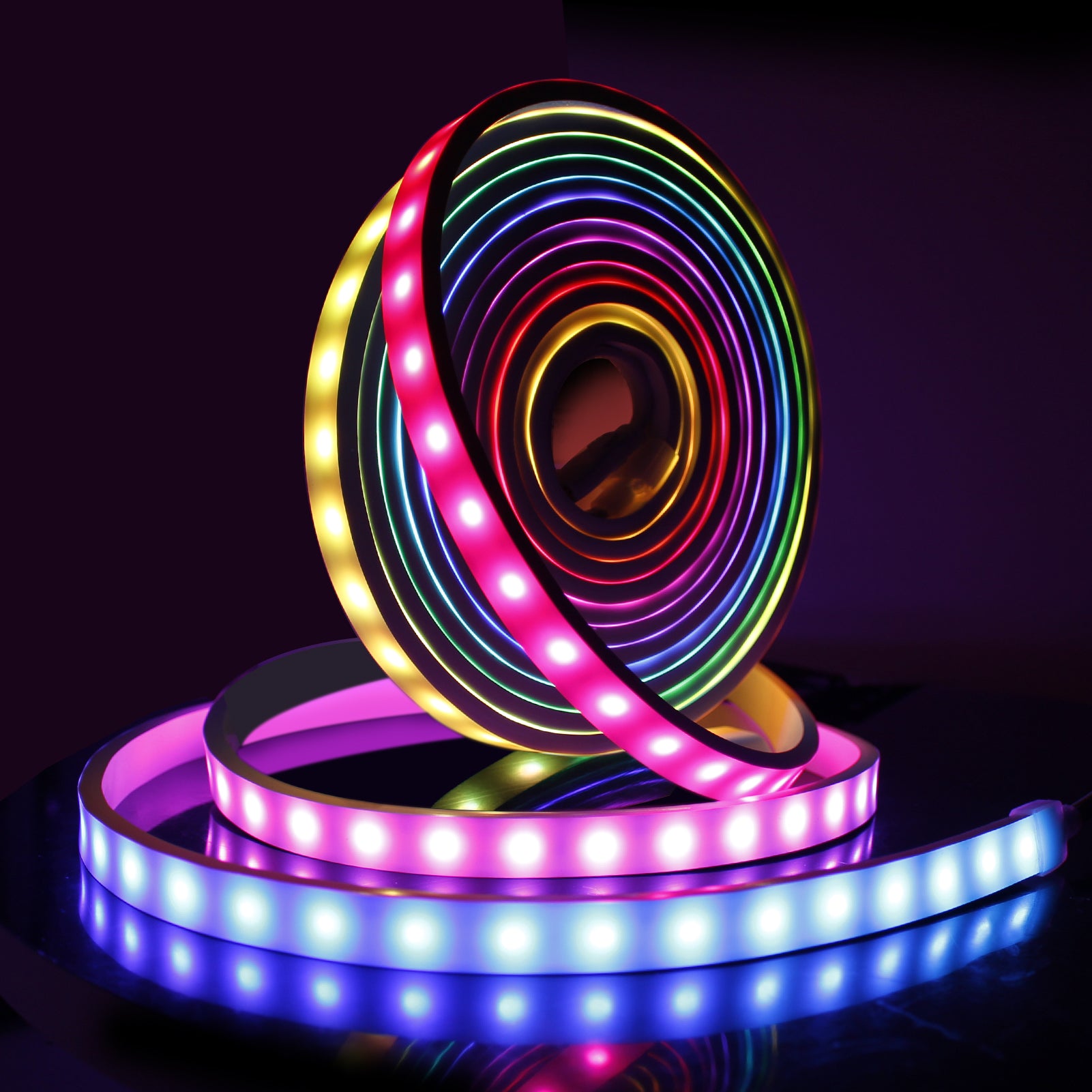 Kit de bande lumineuse LED adressable Pixel 12 V T0513 NEON Dream Color WS2811