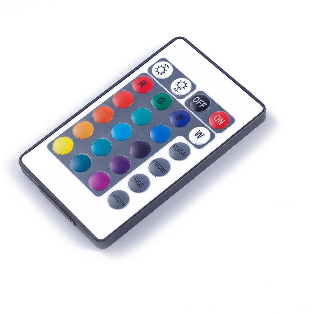 IR Remote RGB/RGBW LED Strip Controller – DC12V-24V | 24-Key / 40-Key / 44-Key Remote Options | For LED Strips