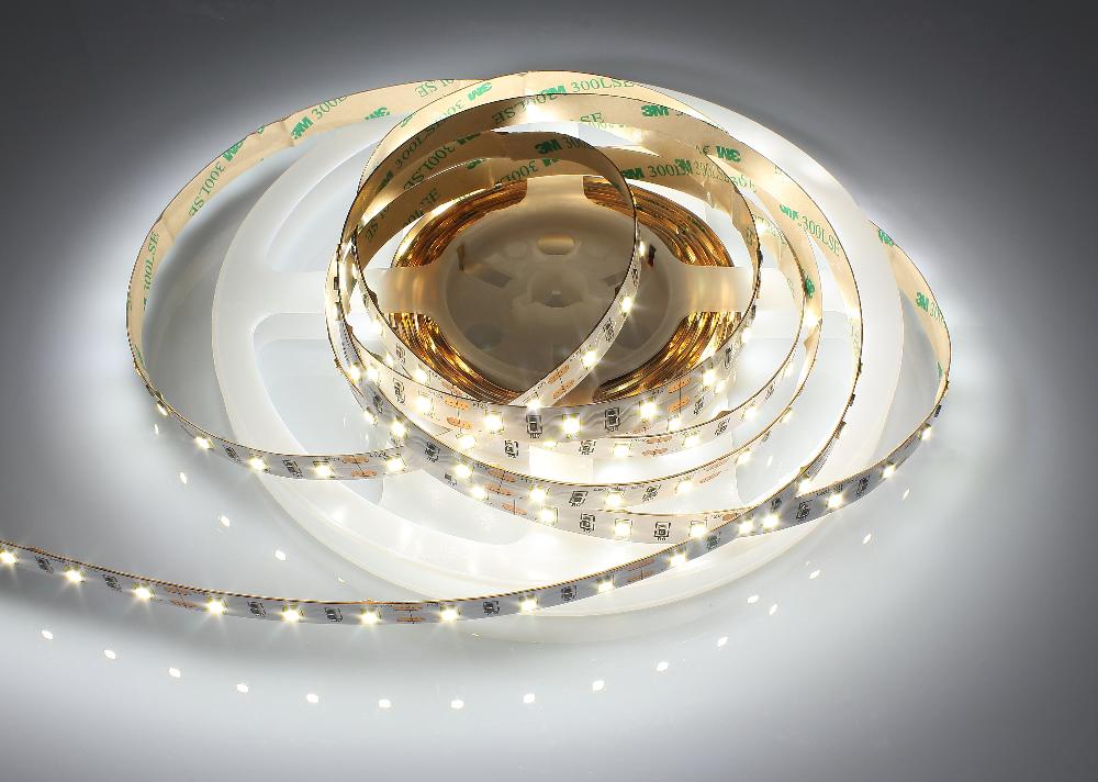 Full Spectrum LED Strip Light | CRI 97+ | SMD2835, 300 LEDs (60 LEDs/M) | 24V DC, 10W/M | 5M (16.4FT) Roll | 8mm White PCB | | IP00 / IP67 Options | Flexible Tape Light