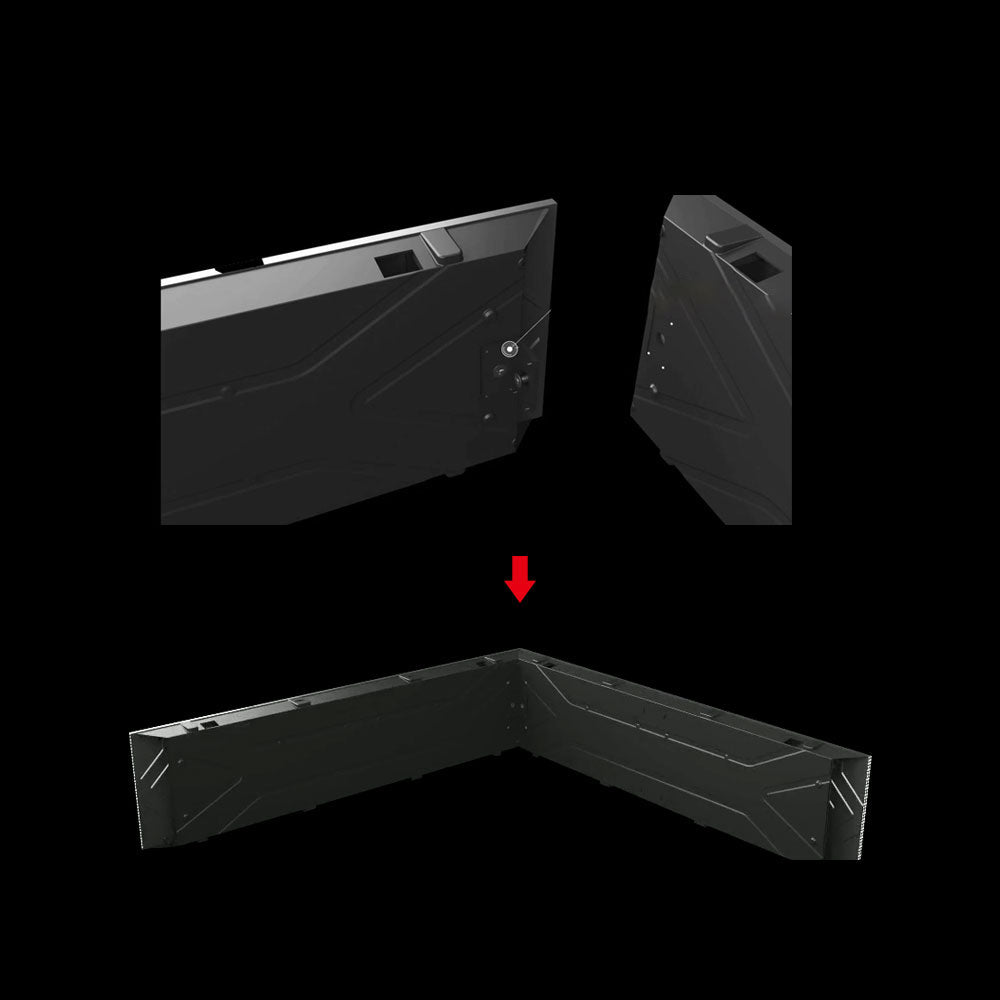 Écran LED fixe d'intérieur D Plus, pas de pixel 2,6 mm/2,9 mm/3,9 mm/4,9 mm