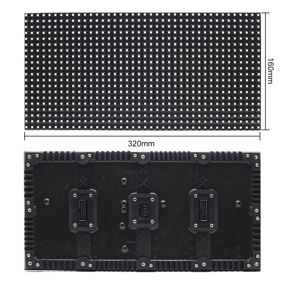 Flexibles LED-Modul für den Außenbereich der OF-3N-Serie – P8 | 320 × 160 mm Panel | Beidseitig wasserdicht nach IP65 | Wartung vorne und hinten | 5000 Nits | Nationstar LEDs