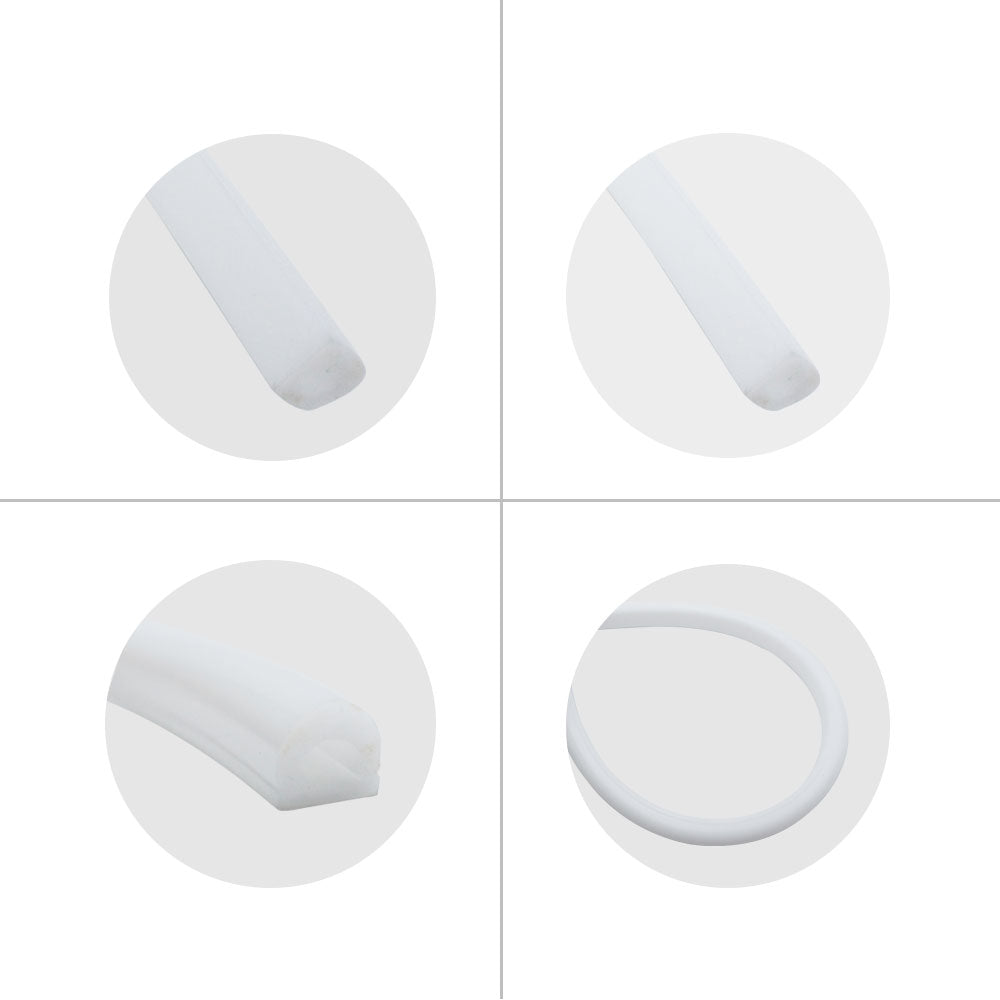Neon Light Housing – S1313 | 13x13mm Silicone LED Channel System | IP67 Waterproof | 8mm PCB Width | 164FT/50M | Local Stock US/UK/DE