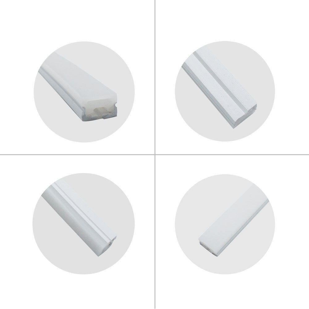 Neon Light Housing – S1420 | 14x20mm Silicone LED Channel System | IP67 Waterproof | 12mm PCB Width | 164FT/50M | Local Stock US/UK/DE