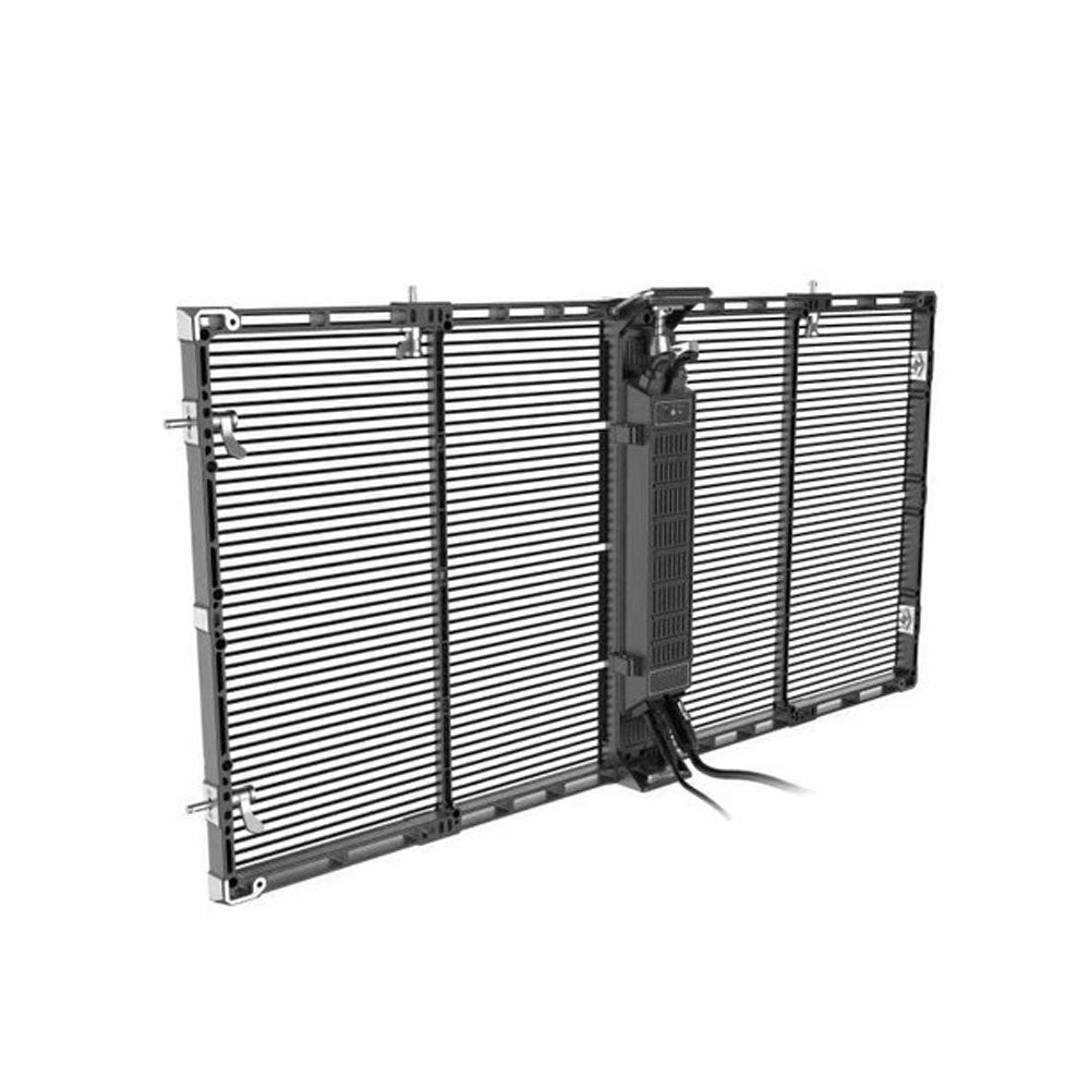tClear Series Tri-proof P3.9/7.8mm Transparent LED Display 800nits/2500nits/4500nits in Size 1000x500mm Aluminum Cabinet for Indoor Installation for Glass /Window
