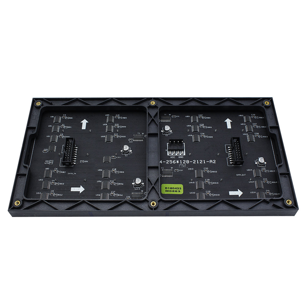M-ID4 P4 Normal Indoor Series LED Module,Full RGB 4mm Pixel Pitch LED Display Tile in 256*128mm with 2048 dots, 1/16 Scan, 800 Nitsfor indoor Display