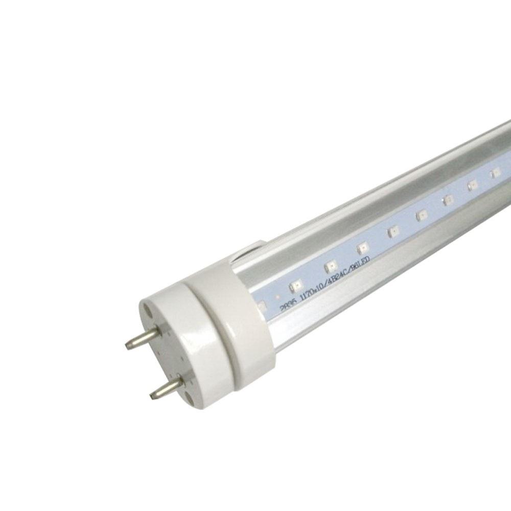plant grow fluorescent light tubes 10Pcs 2/3/4 feet LED Tube T8 Grow Light Red/Blue Spectrum (R:B=5:1) Clear Lens for Indoor Plant Veg and Flower Hydroponic Greenhouse Growing Bar Light