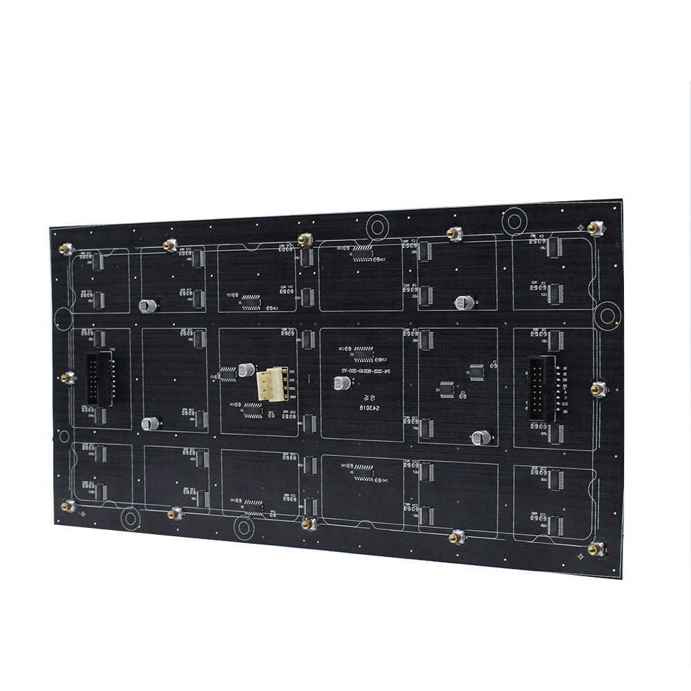M-F4 (P4) Bare Board LED Module, 4mm Full RGB Pixel Panel Screen in 256 * 128 mm with 2048 dots, 1/16 Scan, 800 Nits LED Tile for Indoor Display