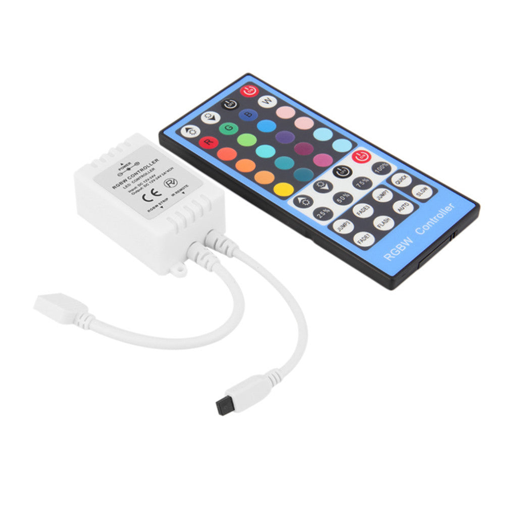 Télécommande infrarouge Wilress 40 touches pour bandes LED RGBW/RGBWW