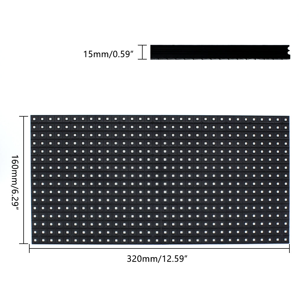 Module LED extérieur série OD-SL – P2.5 / P3.076 / P4 / P5 / P6.67 / P8 / P10 | 320 × 160 mm | IP65 avec verrouillage à vis