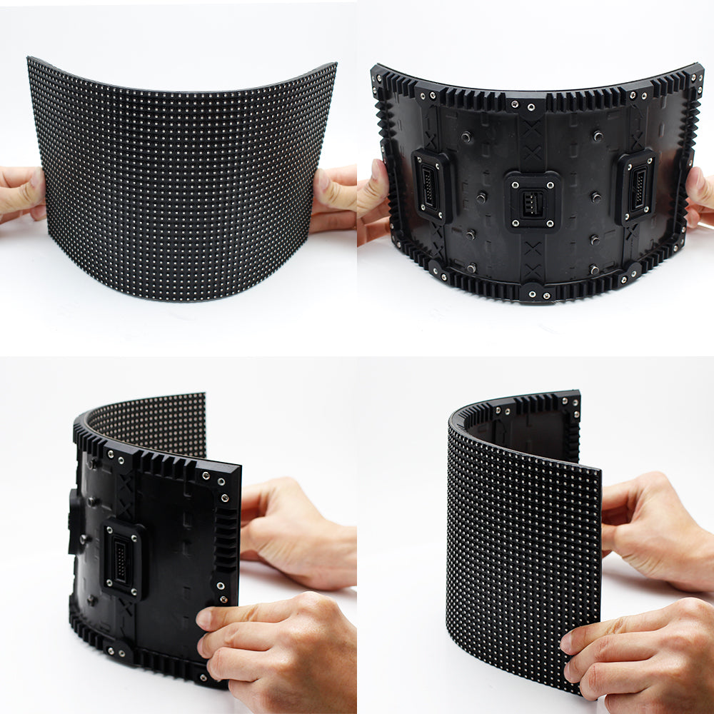 Flexibles LED-Modul für den Außenbereich der OF-3N-Serie – P5 | 320 × 160 mm Panel | Beidseitig wasserdicht nach IP65 | Wartung vorne und hinten | 4500 Nits | Nationstar LEDs