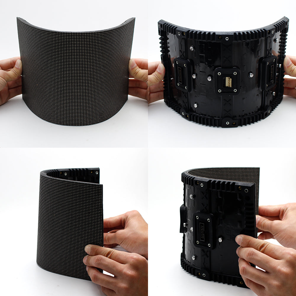 OF-3N Series Outdoor Flexible LED Module – P2.5 | 320×160mm Panel | Dual-Side IP65 Waterproof | Front & Rear Maintenance | 4500nits | Nationstar LEDs
