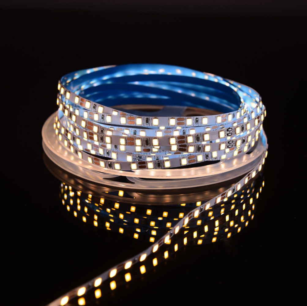 SMD2835 LED Strip Light | 3000K / 4000K / 6000K | 120 LEDs/m | 8W/m | 12V DC | 4mm / 5mm PCB | 5m Roll | Non-Waterproof IP00