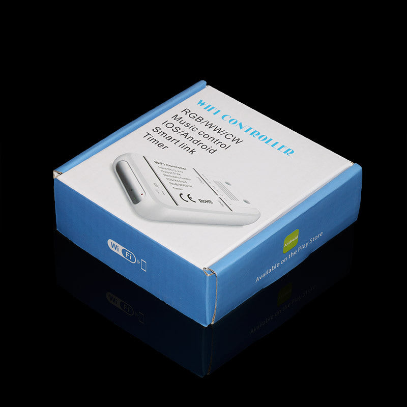 12V-24V DC 5in1 WiFi LED Controller – Compatible with Alexa / Google Home / Magic Home APP | Supports Monochrome, RGB, RGBW, WW+CW, RGBCCT LED Strips | Smart Wireless Control for LED Lights
