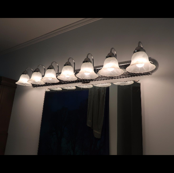 6er-Pack 5 Watt 450 lm G50 LED-Glühbirne E27-Schraubsockel 100–240 V AC nicht dimmbar 50 mm weißes Licht LED-Globus