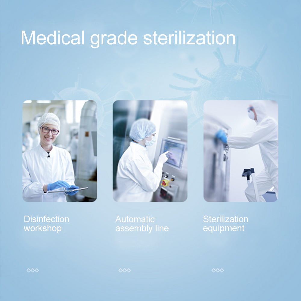 50Pack of BFE95% Face Masks, 3-Ply Cotton Filter Medical Sanitary for Dust, Germ Protection