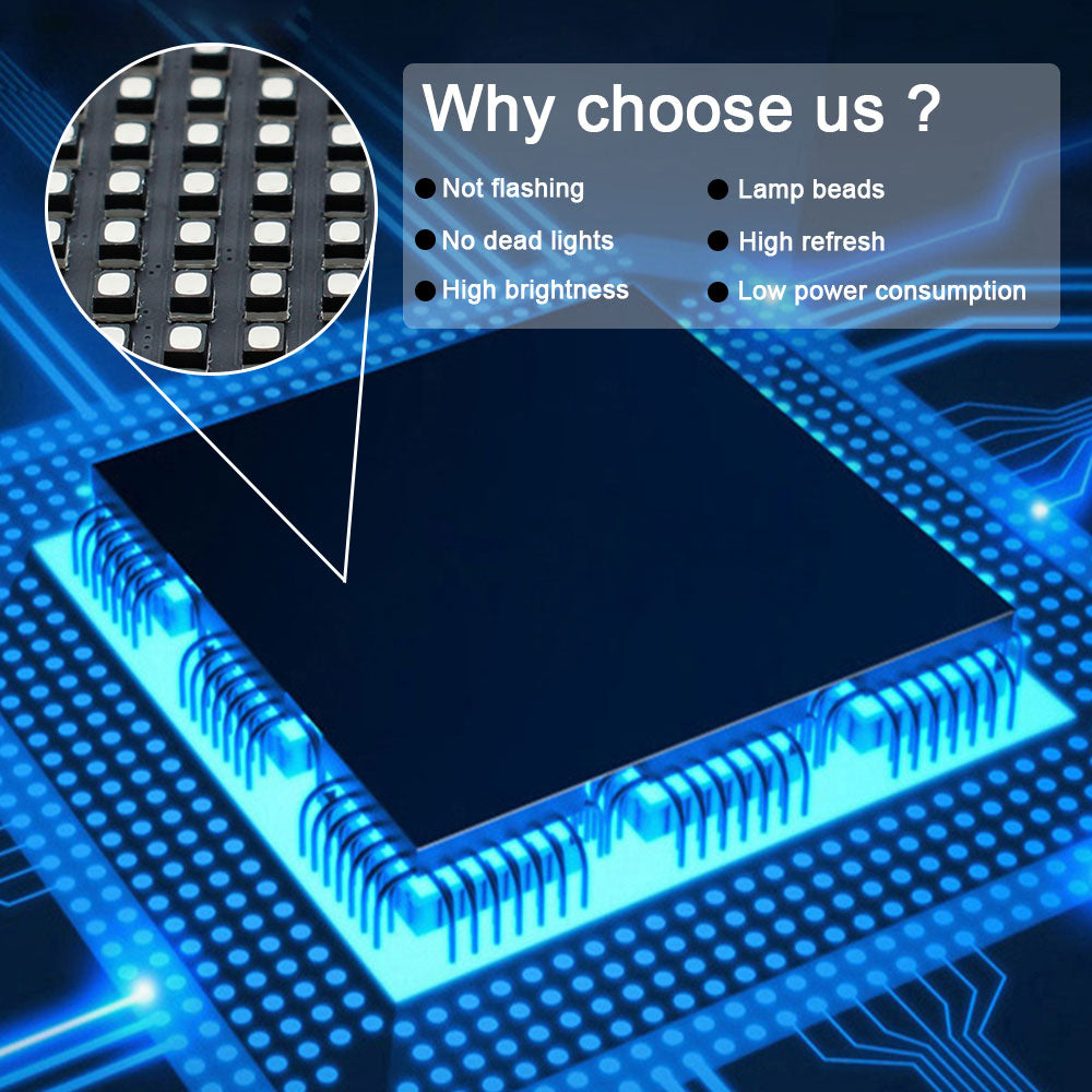 Flexibles LED-Modul für den Außenbereich der OF-2N-Serie – P3.2 | 256 × 128 mm Panel | Beidseitig wasserdicht nach IP65 | Wartung vorne und hinten | 4500 Nits | Nationstar LEDs