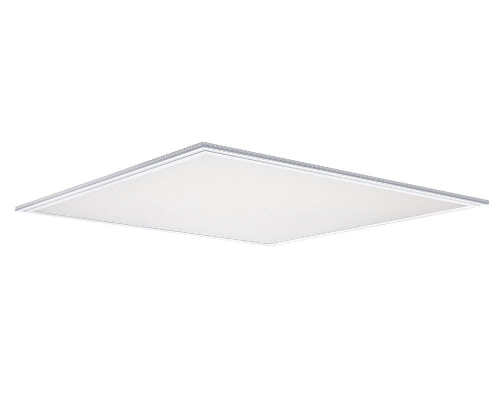 1'x2' (295x595 mm) 24 Watt LED Panel Light in 0.39'' (10mm) Thick White Trim Flat Sheet Panel Lighting Board Super Bright Ultra Thin Glare-Free