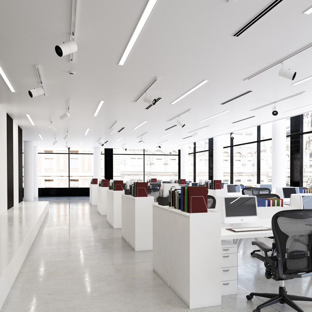 Round Extruded Suspended Linear LED Aluminum Profile D60-B – 60mm Dia| 30mm Inner Width | Silver | Milky White Cover | With Installation Accessories | – 1m / 2m | 20 / 50-Pack