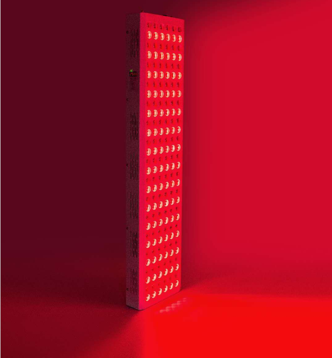 ALPRO1000 Red LED Light Therapy Panel, 260W Deep Red 660nm & Near Infrared 850nm LED Light Therapy