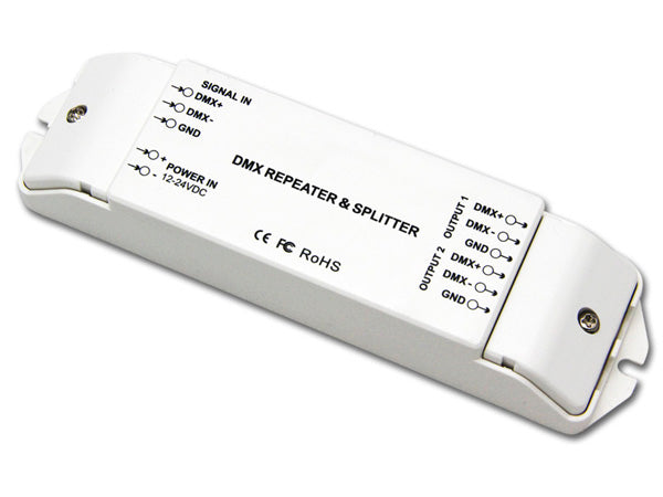 BC Series DMX512 Signal Amplifier & Wireless Transceiver | For LED Lights & Strips