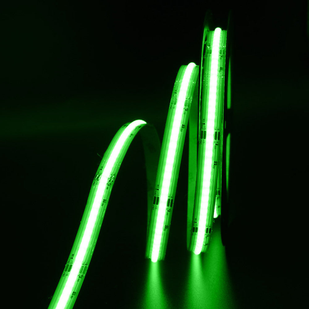 RGBCCT (5-in-1) FCOB LED Strip Light | 5m (16.4ft) Roll | RGB + Dual White (CCT) | 840 LEDs/m | 18W/m | 24V DC | 12mm Wide | Flexible Dimmable Ribbon (Strip or Complete Kit)