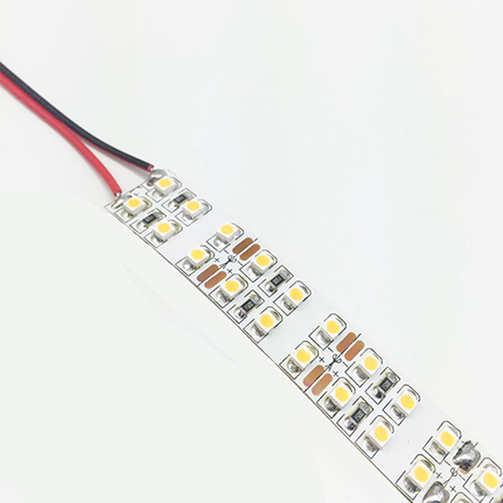 High CRI90 LED Light Strip, SMD3528-1200 240 LEDs 1200LM Per Meter, Double Row Flexible LED Strips, 15mm Wide 12V Tape