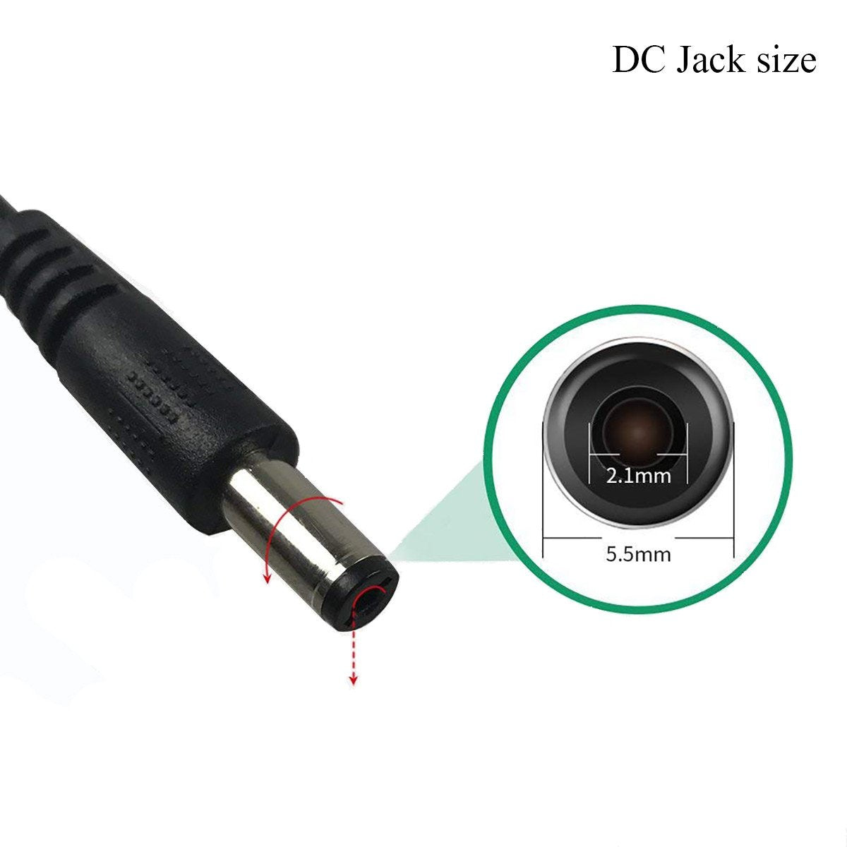 Wall Plug-in CE Certificated LED Adapter Power Supply 110-220V AC to 12V/24V DC