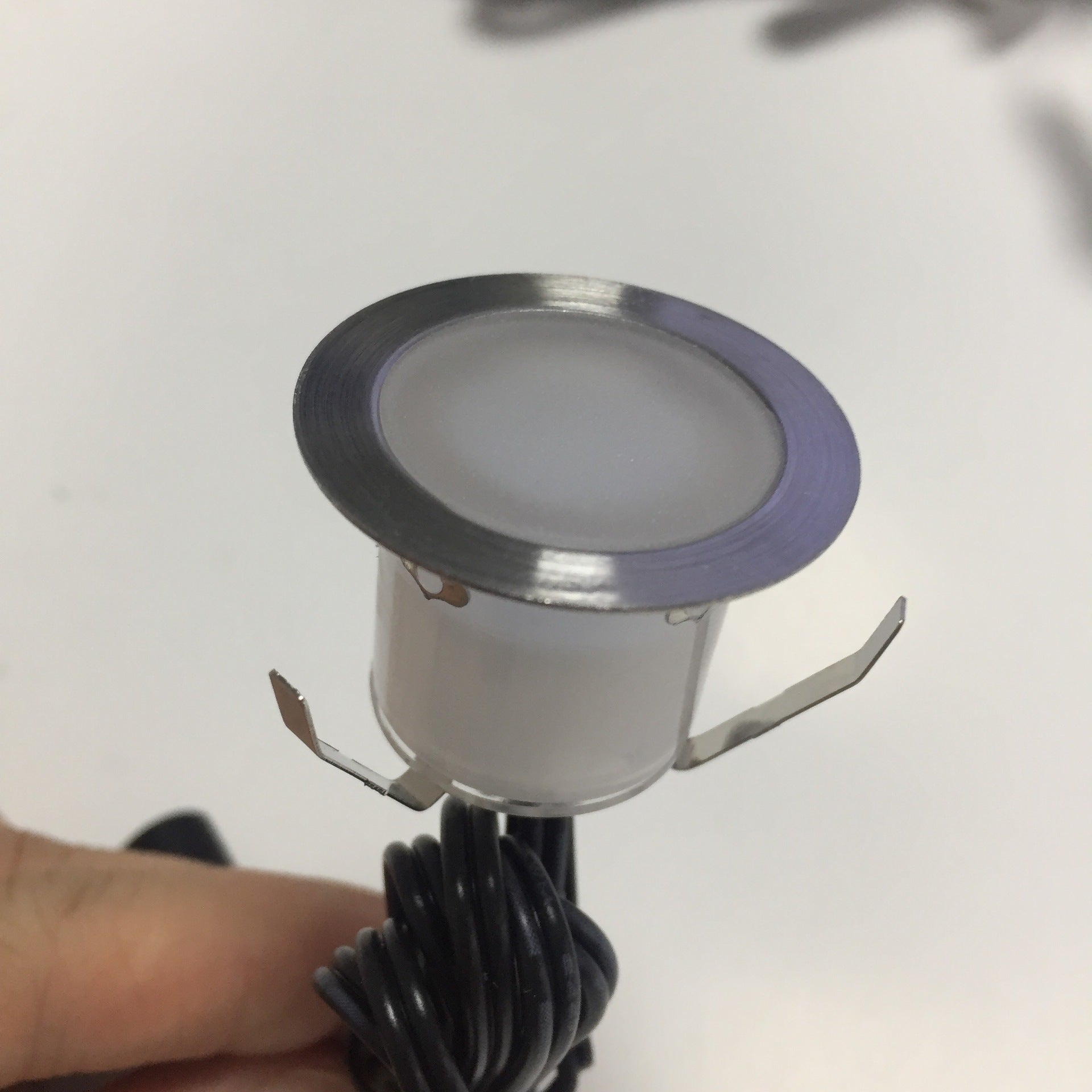 Lot de 16 spots LED encastrés pour terrasse, étanches IP67, pour jardin, cour, escaliers, salle de bain et cuisine