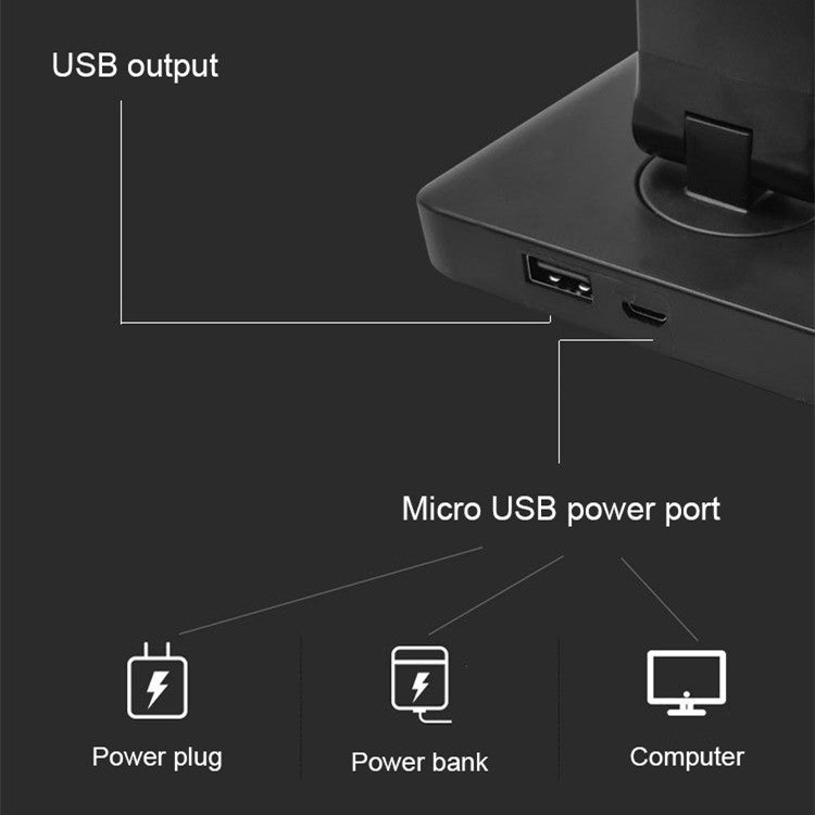 Lampe de bureau LED avec chargeurs sans fil et port de charge USB pour la maison et le bureau, lampe de bureau avec minuterie pour la lecture, les études et les travaux manuels