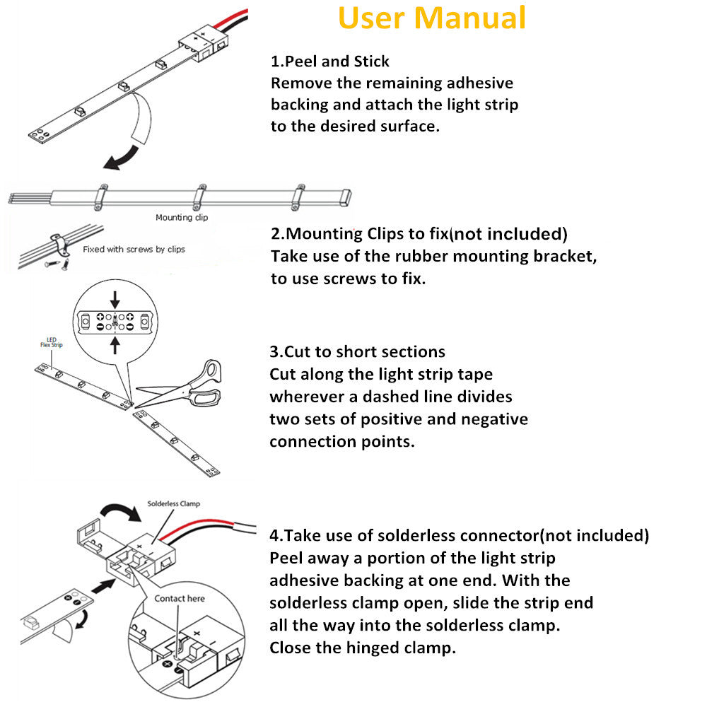 850nm SMD2835 DC12V Infrared LED Strip Light – Night Vision IR for Security, 60/120/240 LEDs/m, 5 Meters, IP00/IP65