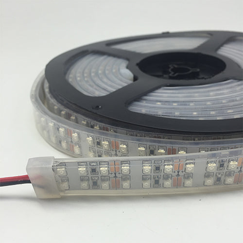 635nm SMD2835 DC12V Red LED Strip Light – Visible Red for Indicators & Lighting, 60/120/240 LEDs/m, 5 Meters, IP00/IP65