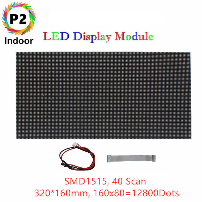 ID-S Series – P2.0 Indoor LED Module | 320×160mm | 12,800 Pixels Display Tile | Fine Pitch RGB LED Panel
