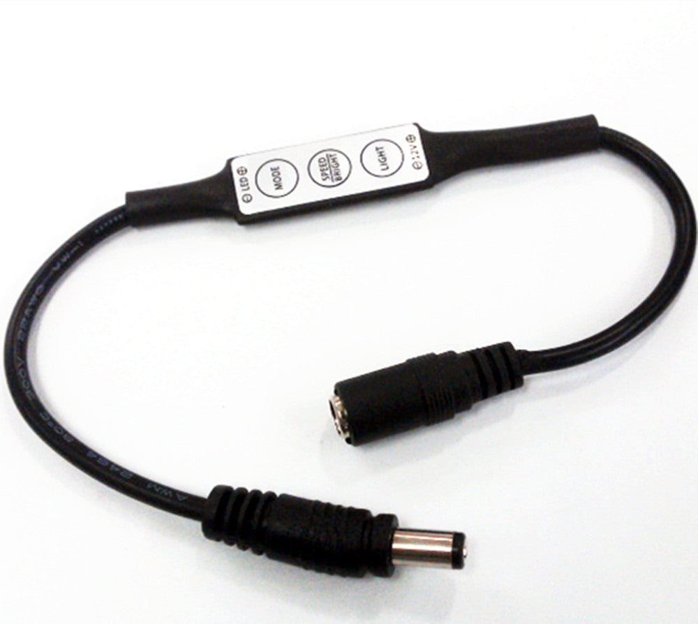 Single Color LED Strip Wall Panel Touch Dimmer – DC12V-24V | TM06 Touch Color Ring LED Dimmer Controller | For LED Strips