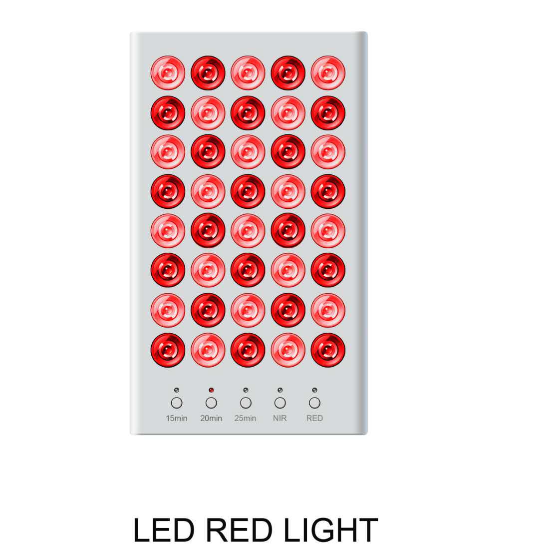 WS50 50W Red LED Light Therapy Panel, Deep Red 660nm & Near Infrared 850nm LED Light Therapy