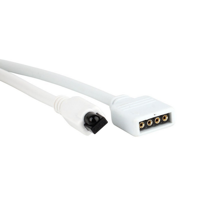 Dual White LED Strip Controller – DC12V–24V | 24-Key IR Remote | Color Temperature Adjustable | For Tunable White LED Strips