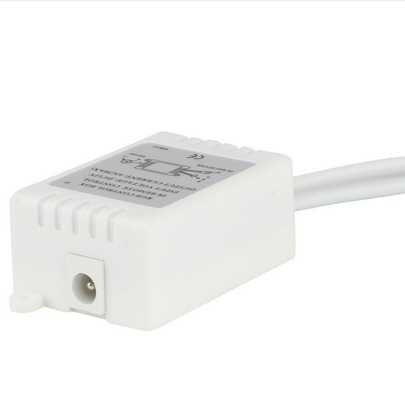 Dual White LED Strip Controller – DC12V–24V | 24-Key IR Remote | Color Temperature Adjustable | For Tunable White LED Strips